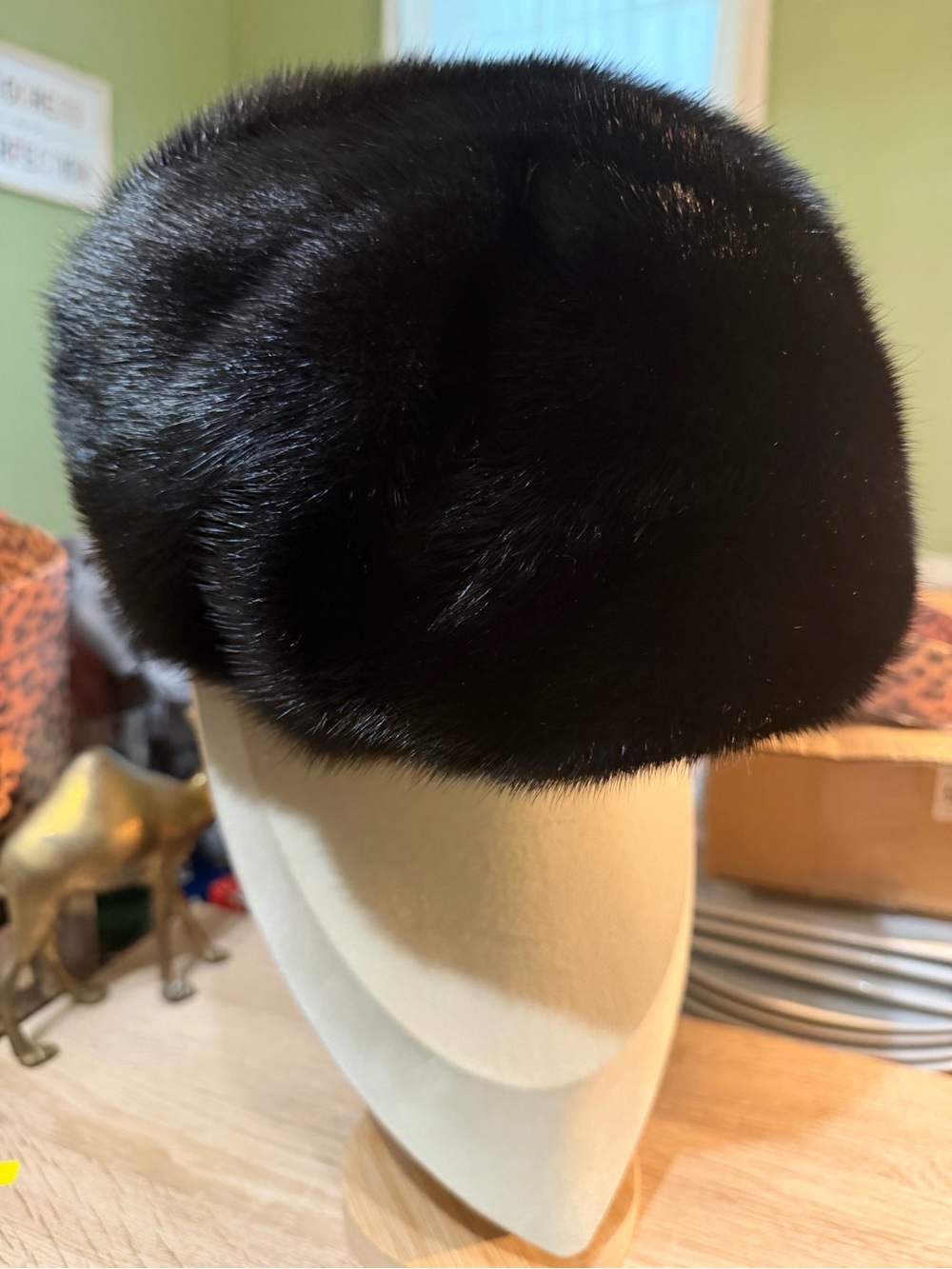 NWT Henig Furs Mink Fur Hat
